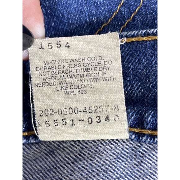 Levis 550‎ Tapered Leg Jeans Womens Size 12 Reg Relaxed Fit Vintage - Picture 10 of 13